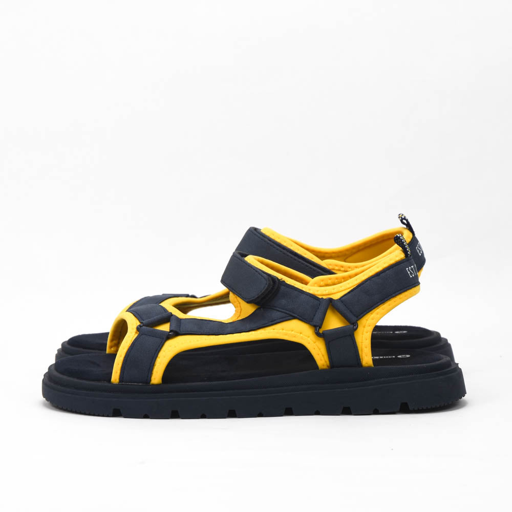 Safety Jogger Kids Memory Foam Sandals - 589962-NAV-YEL