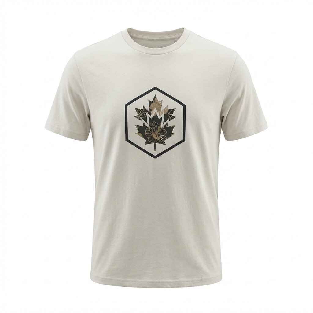 LUMBERJACK MEN TEE BIG CAMOUFLAGE LOGO GREY - LBJ28010-LGY