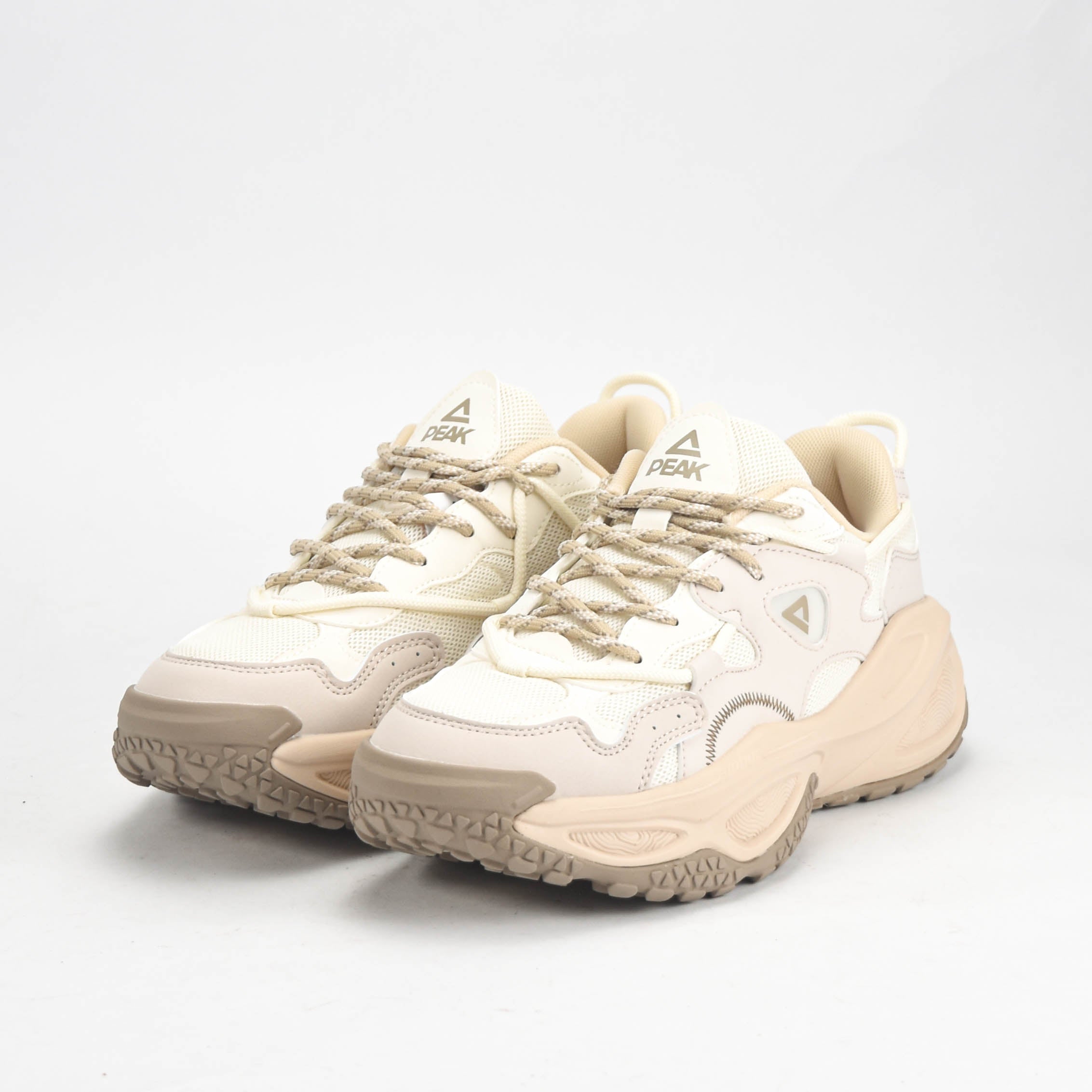 Peak Taichi Retro Casual Shoes-Wheat Khaki Wheat Khaki - EXT54858E-D874