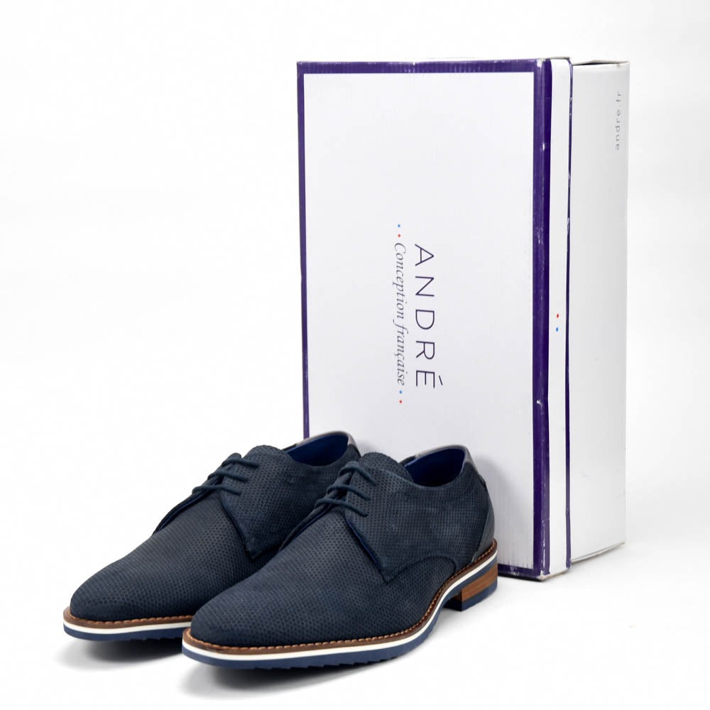 ANDRÉ CHAUSSURE CLASSIQUE HOMME GRILLE MARINE - 51132430631