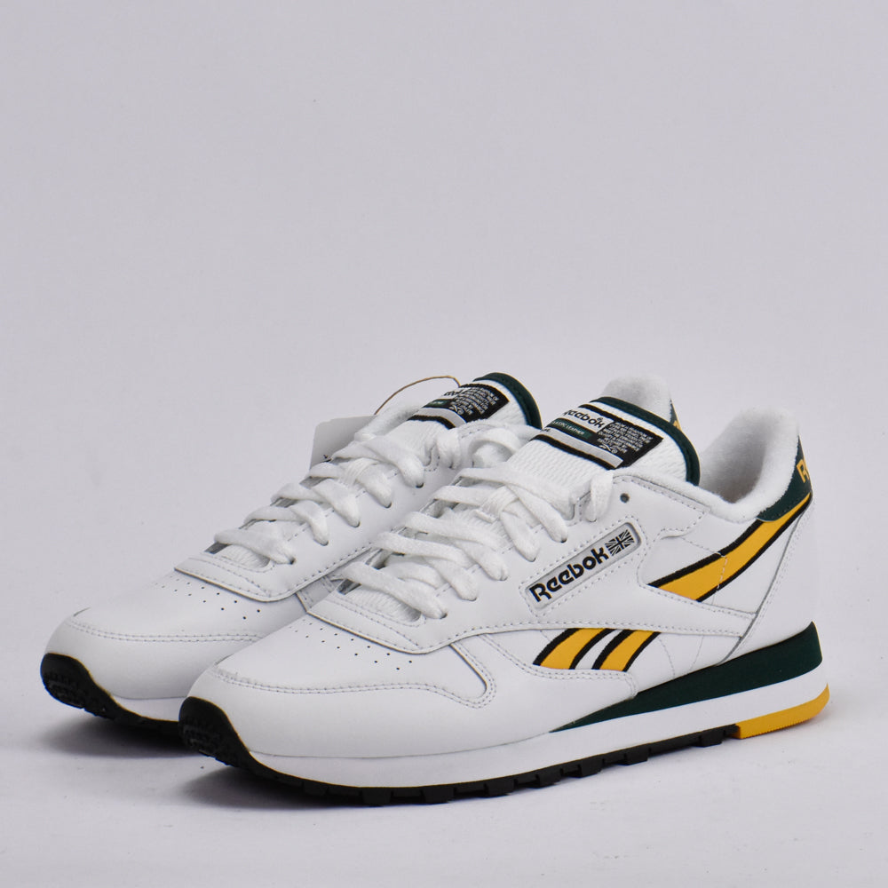 REEBOK CLASSIC LEATHER WHITE/GOLD/GREEN - 100201079