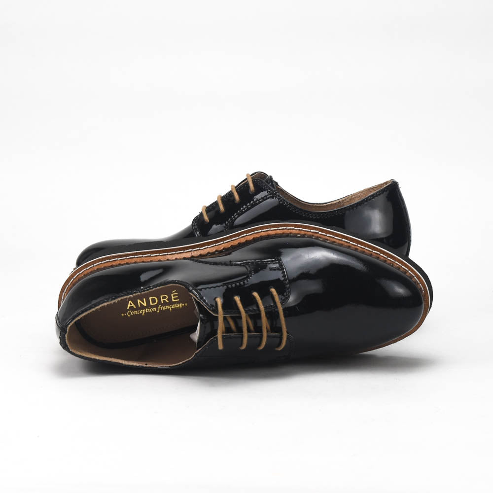ANDRÉ DERBY FEMME EMELINA CUIR VERNIS - 52125124617