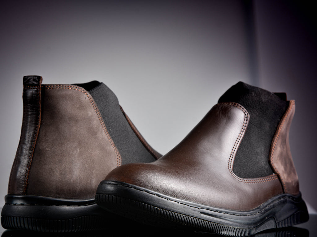 Chelsea boot orthopédique noir - 1726