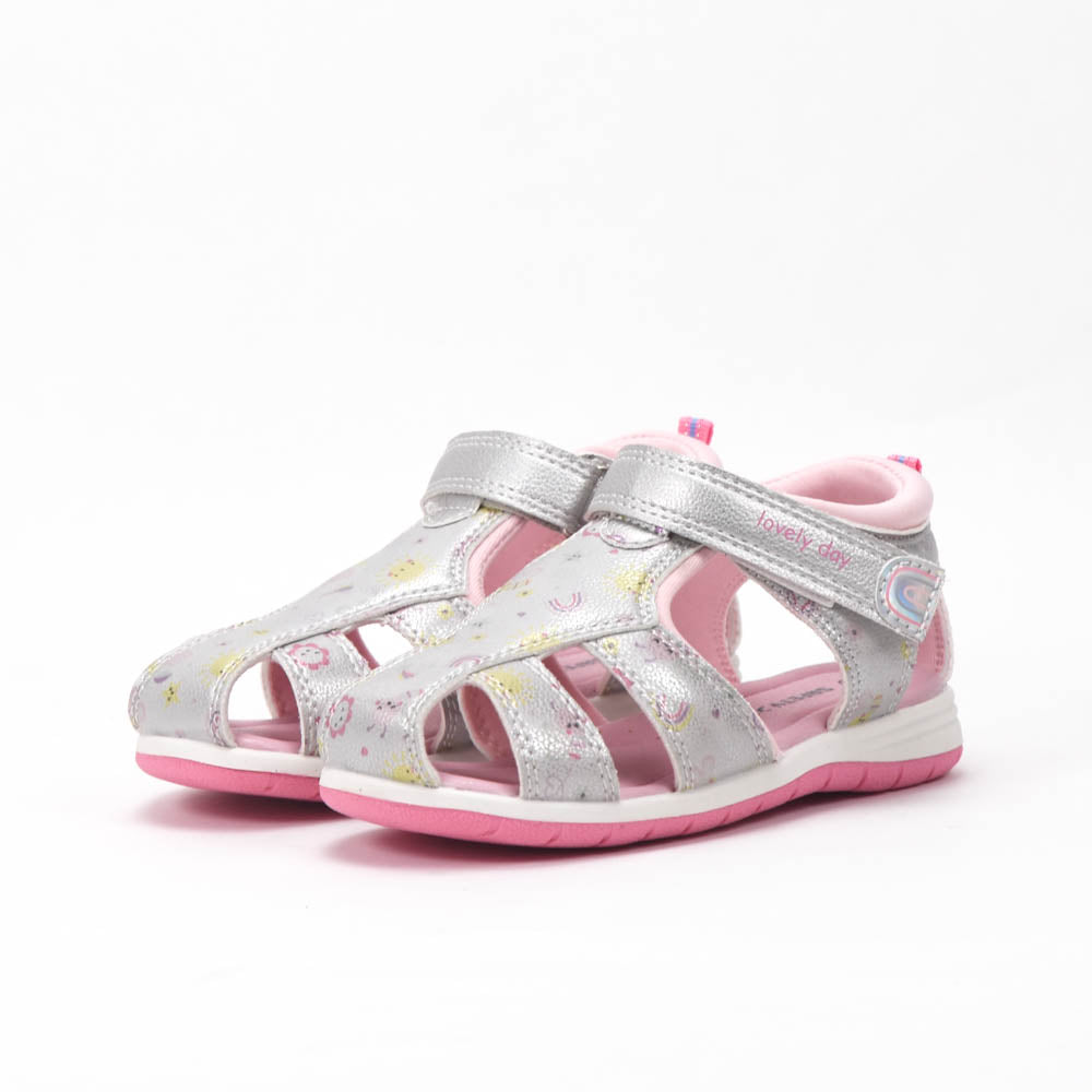 Safety Jogger Sandales Anatomiques Argent Enfant - 607701-SIL-PNK