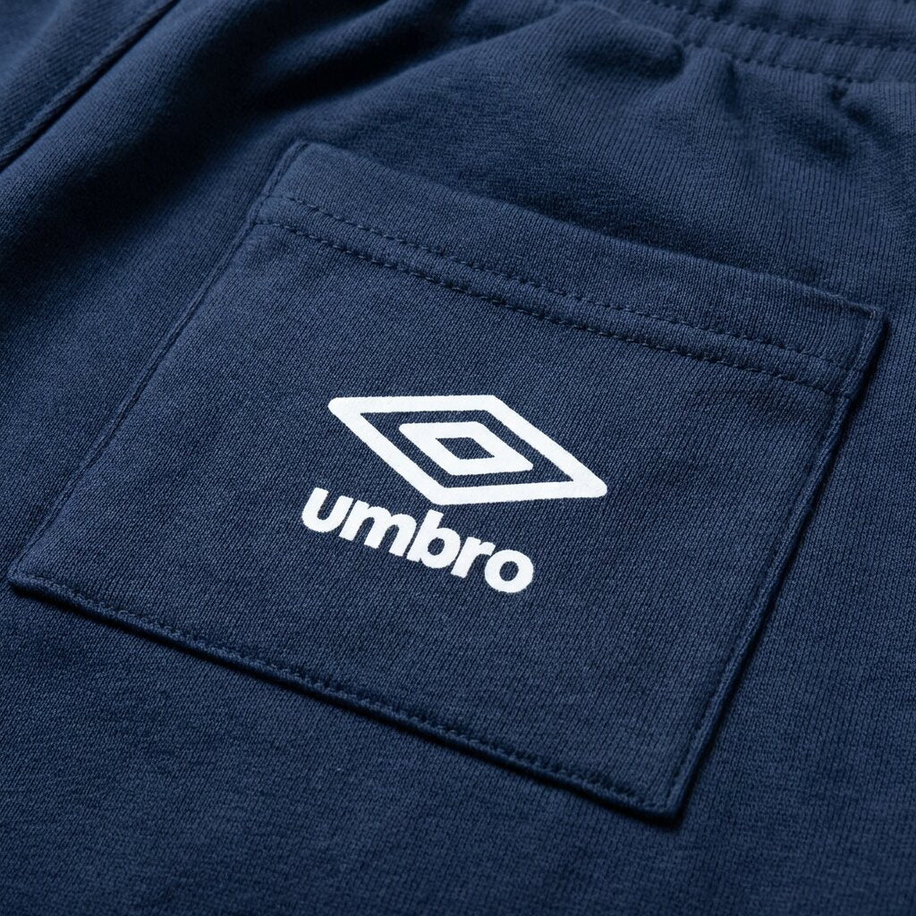 UMBRO SHORT LIFESTYLE HOMME COTON BLEU - UAA241M104-002