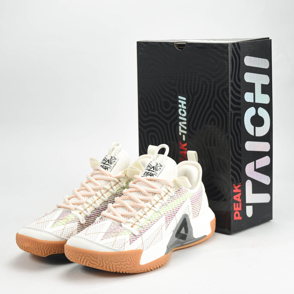 Peak Taichi Basketball Match Shoes White - EXT51081A-0014