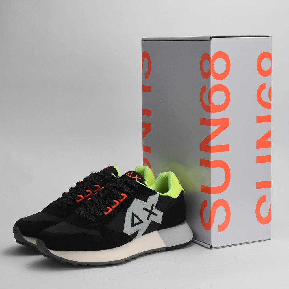 BASKET SUN68 JAKI 2.0 FLUO 11 NERO - Z35113-11