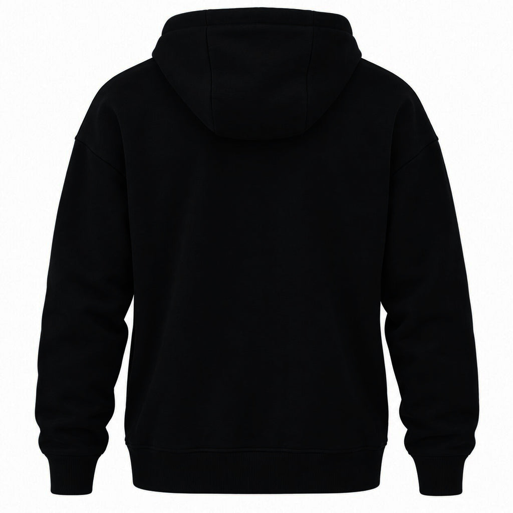LUMBERJACK ZIP HOODIE - LBJ-00201-BLK