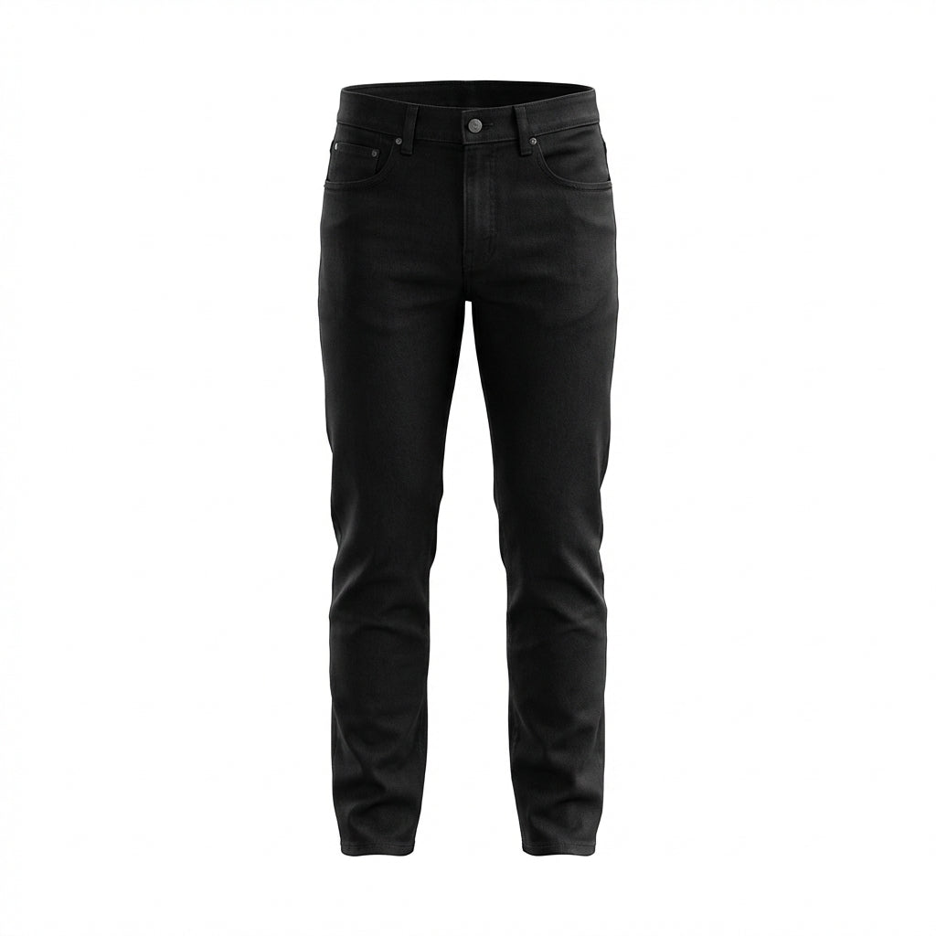 DEPART PANTALON JEAN REGULAR HOMME NOIR - G20-000517-BLACK
