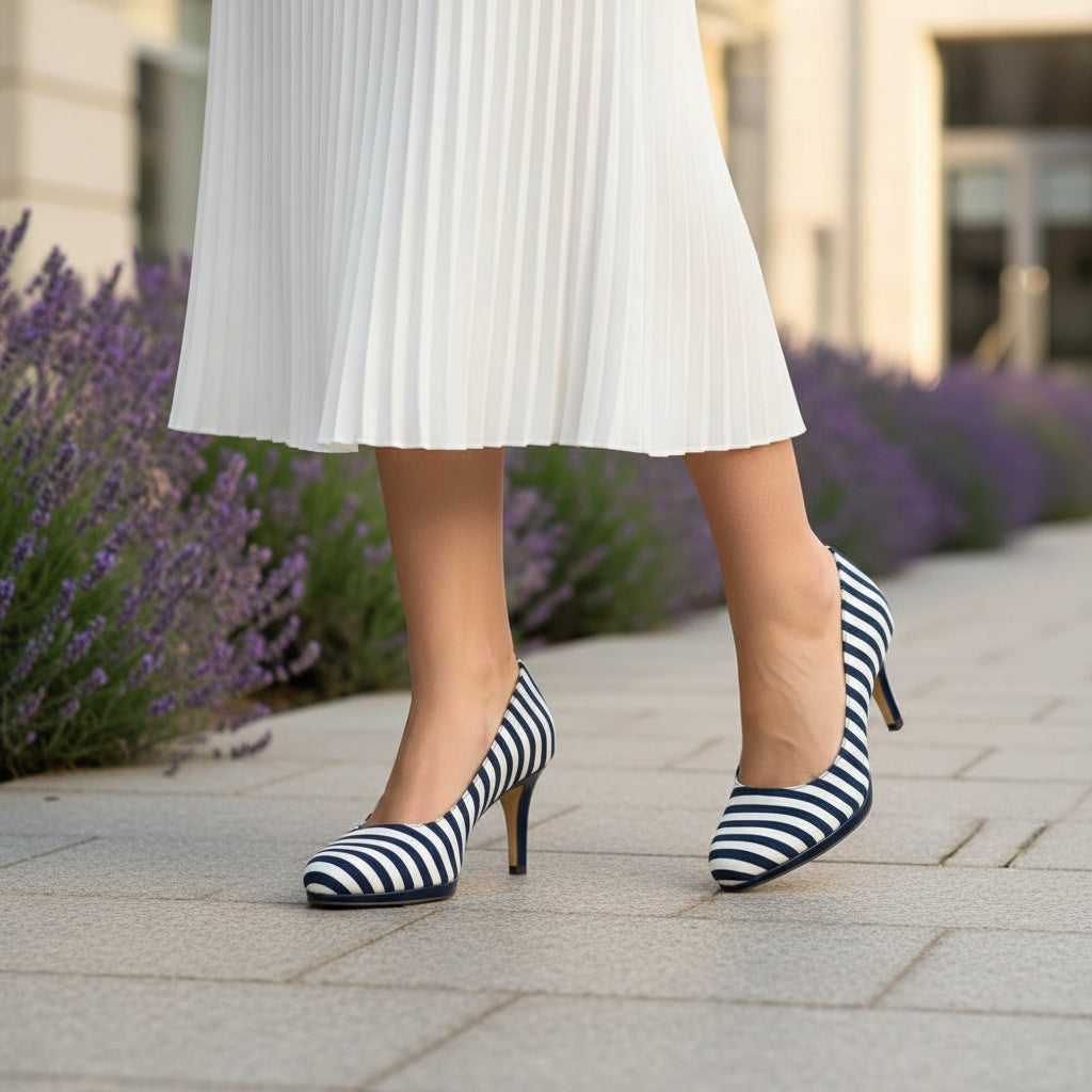ANDRÉ ESCARPINS FEMME CRYSTAL BLEU - 52134388221