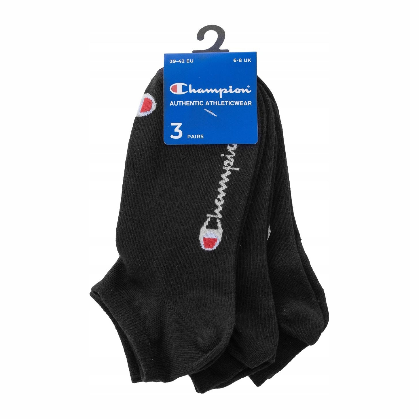 Champion 3-Pack Sneaker Socks Black - U24560-KK001