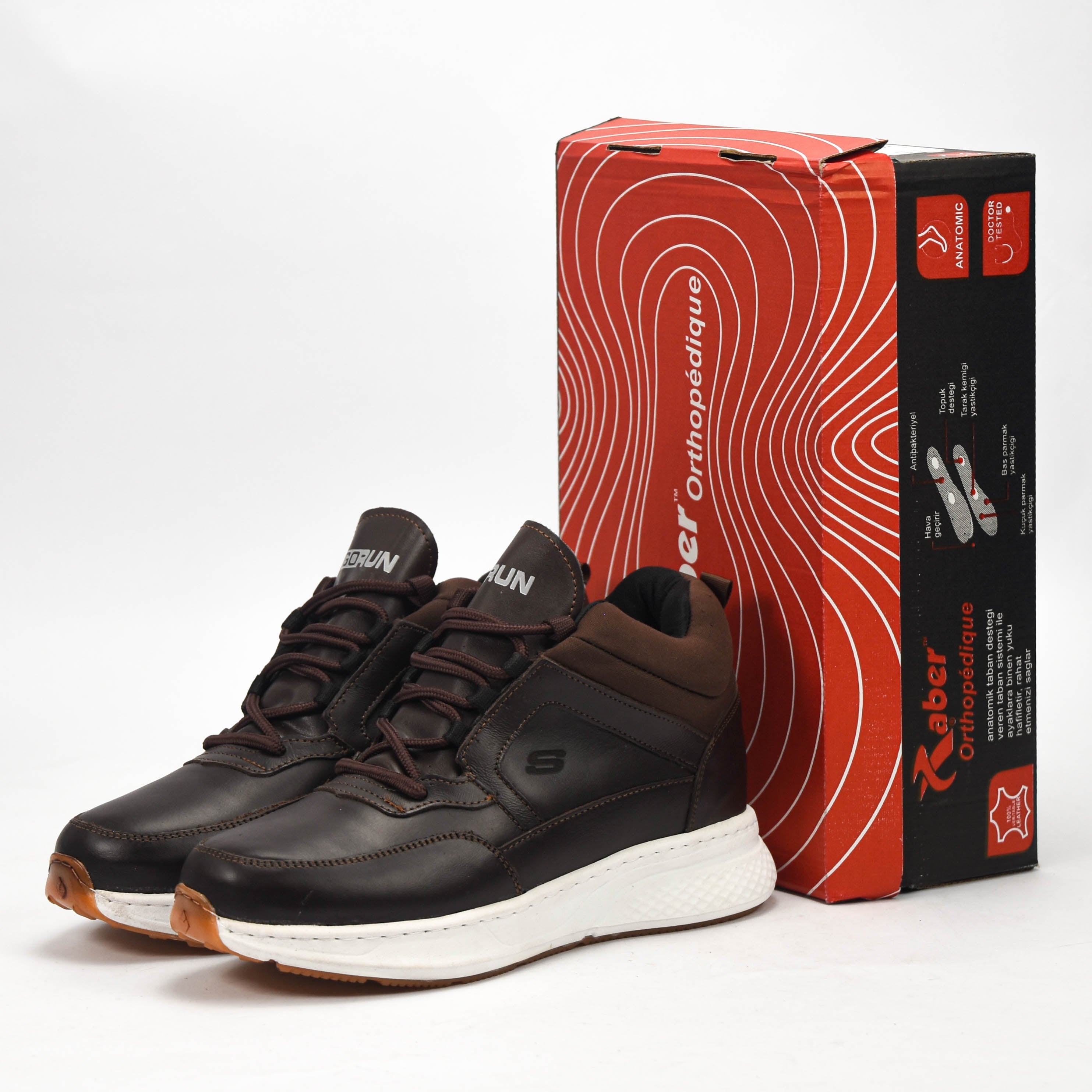 ABER SHOES MARRON - AB-003