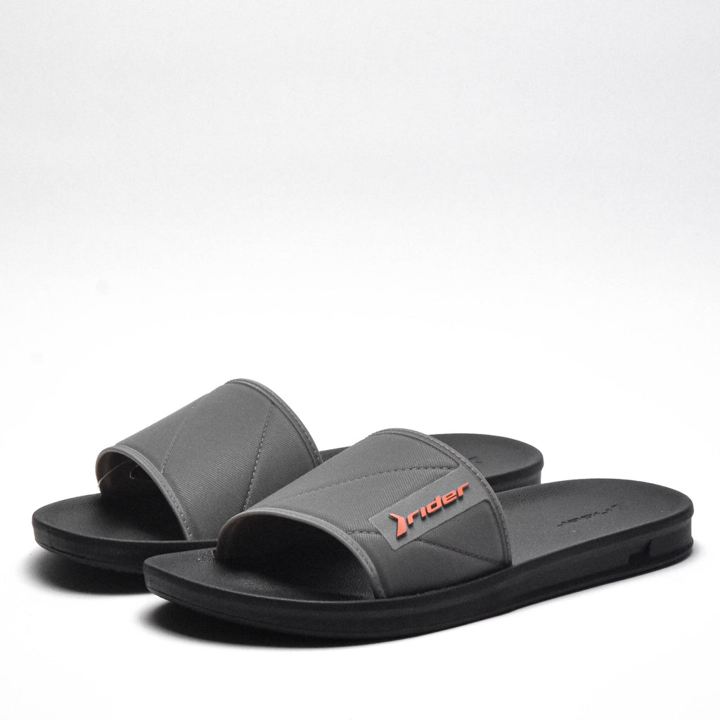 RIDER STREET SLIDE AD BLACK/GREY/ORANGE - 11578AR407