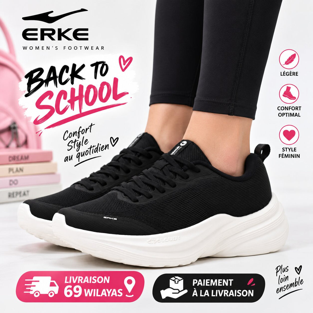 ERKE FOOTWEAR - 12126114301-006