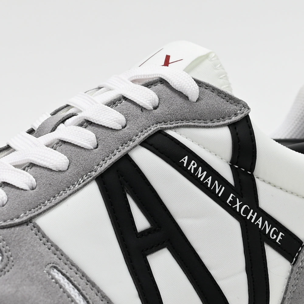 Armani Exchange Retro Running Sneakers - XUX017-XCC68-GR