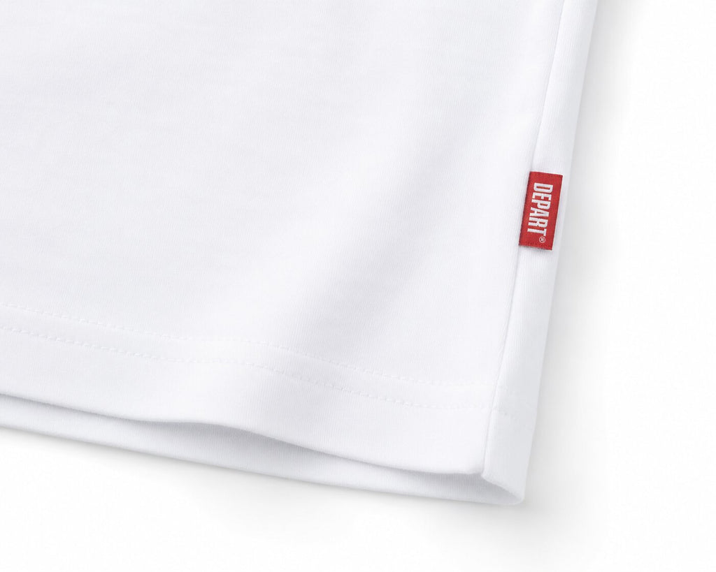 Départ Homme T-shirt Oversize Blanc - MT319-G23-014071
