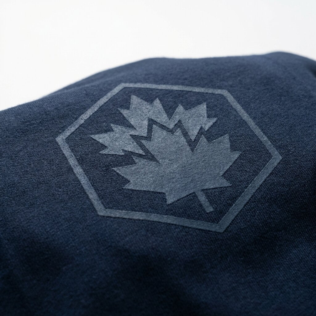 LUMBERJACK MEN TEE BIG ICONIC LOGO NAVY - LBJ24006-BLG