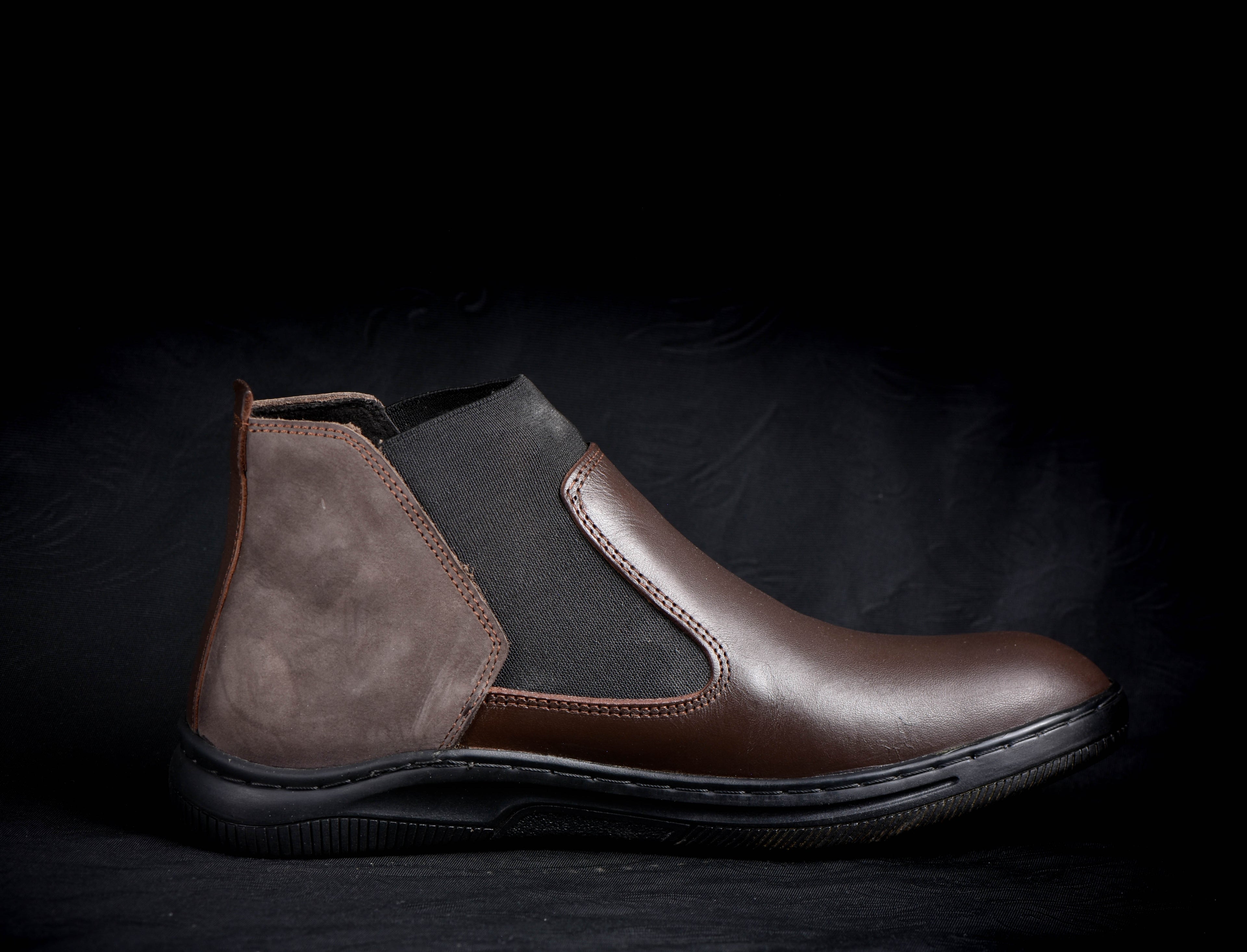Chelsea boot orthopédique noir - 1726