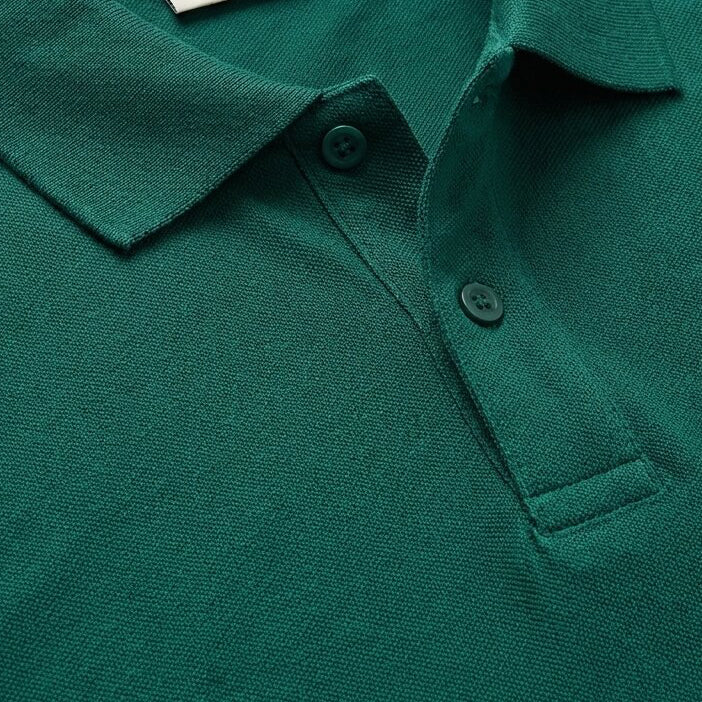 LUMBERJACK MEN POLO ESSENTIALS MINI LOGO GREEN - LBJ69009-GRN