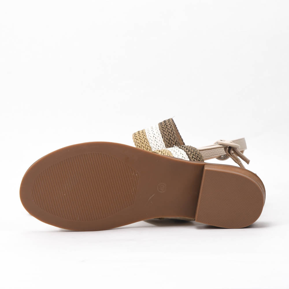 Safety Jogger Sandale à talons femme - 610300-BEI-MUL