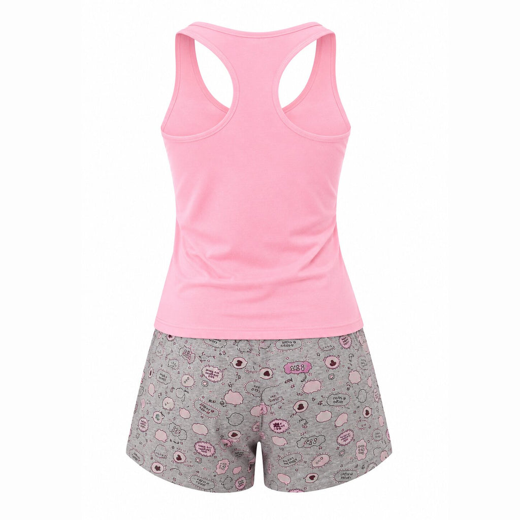 Pyjama d\'Été Femme - P-BOULEVARD-VIOLET02