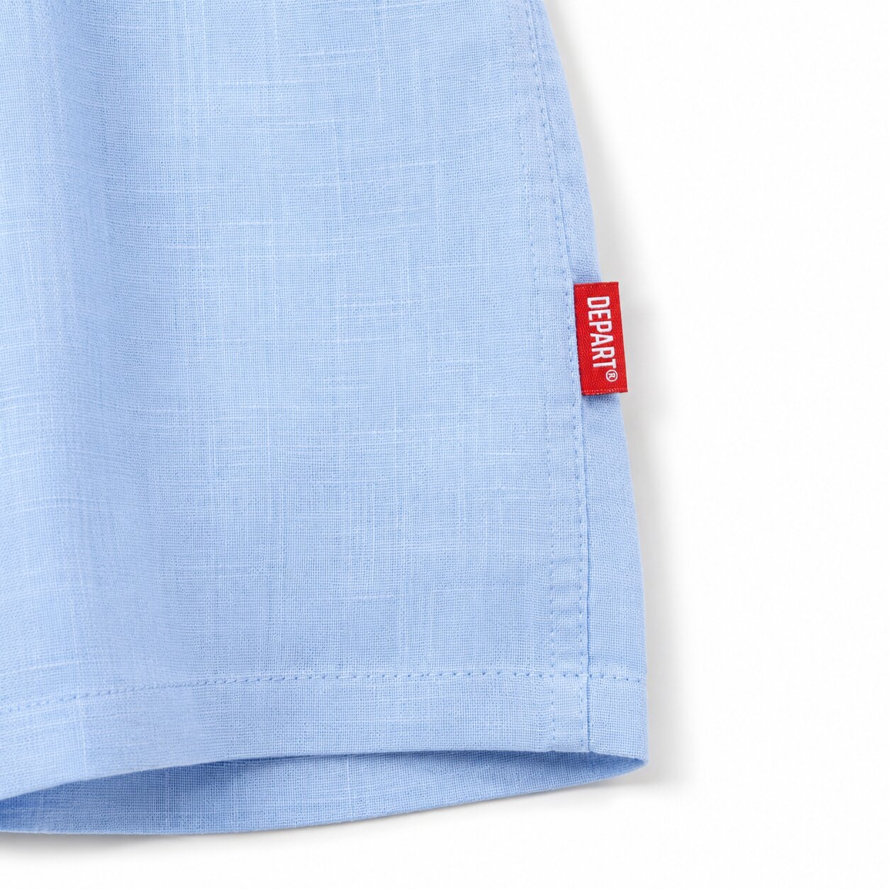 Départ Homme Chemise en Lin Navy - MZ139-G21-000741