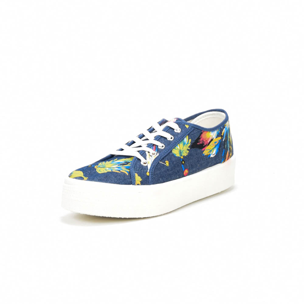 ANDRÉ ESPADRILLES KITE JEAN FEMME BLEU - 52149483214