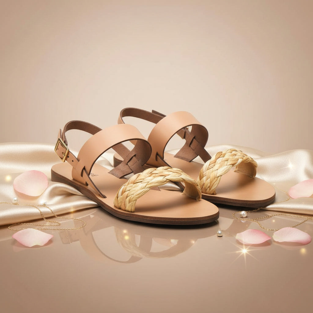 ANDRÉ SANDALES FEMME RAMATUELLA BEIGE - 52321601428