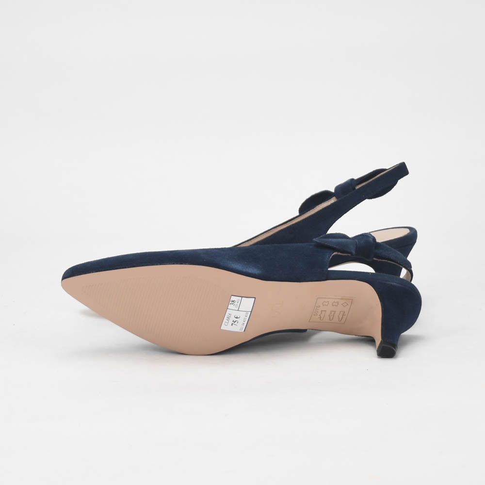 ANDRÉ ESCARPINS FEMME CLARIA BLEU MARINE - 52134435410