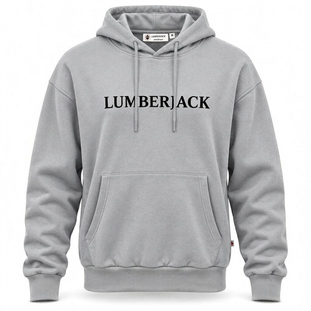 LUMBERJACK HOODIE - LBJ-00202-GRY