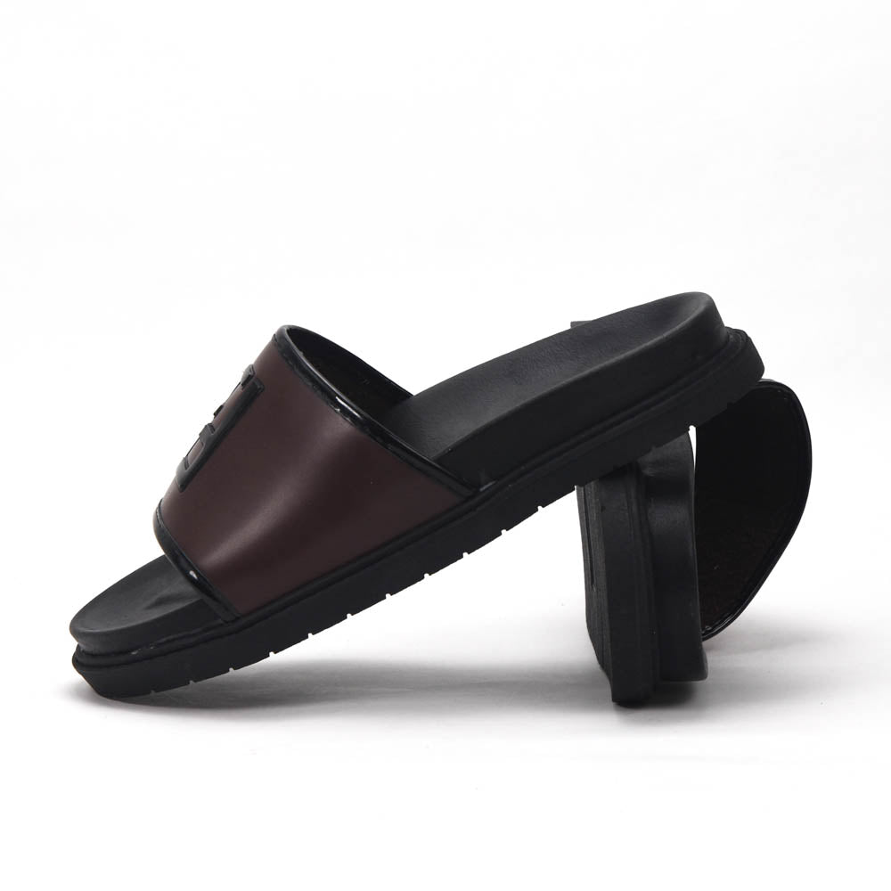 CLAQUETTES POUR HOMME - FF-02-MARRON