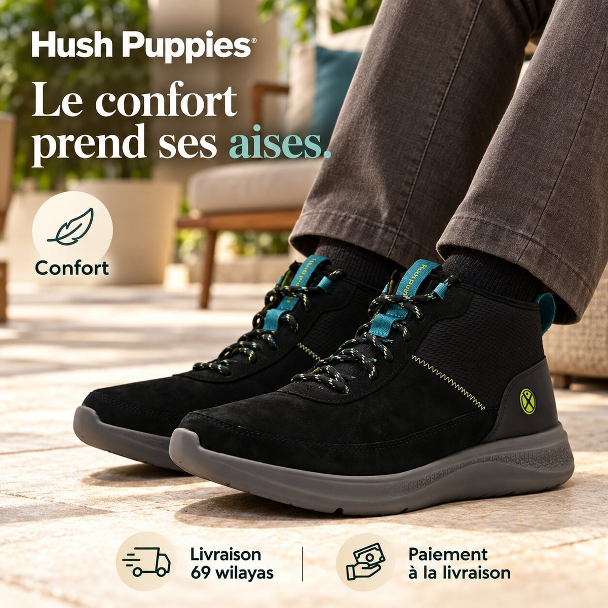 HUSH PUPPIES FOOTWEAR - HM02271-008