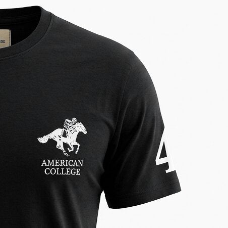 American College t-shirt pour Homme - TS260104-BLACK