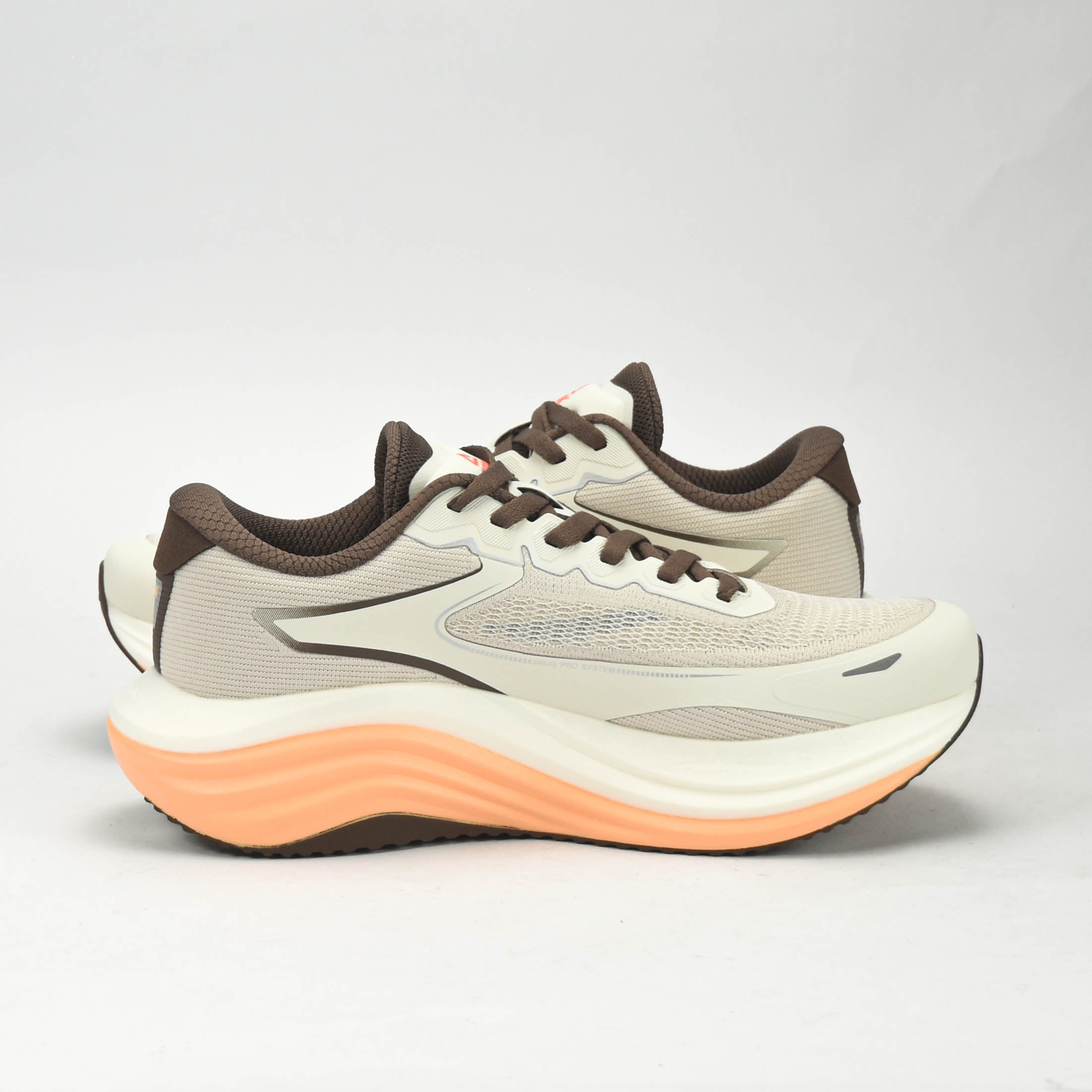 Peak Tiachi Sports Shoes Off White/Brown - EXT53227H-Z491