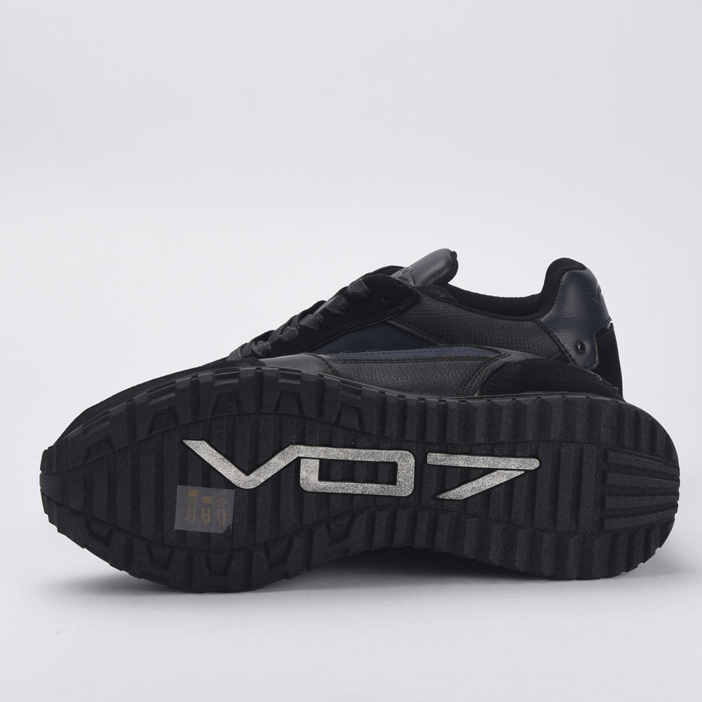 VO7 CHAUSSURE CASUAL MILAN HOMME NOIR - CH-MIL-CAM-N