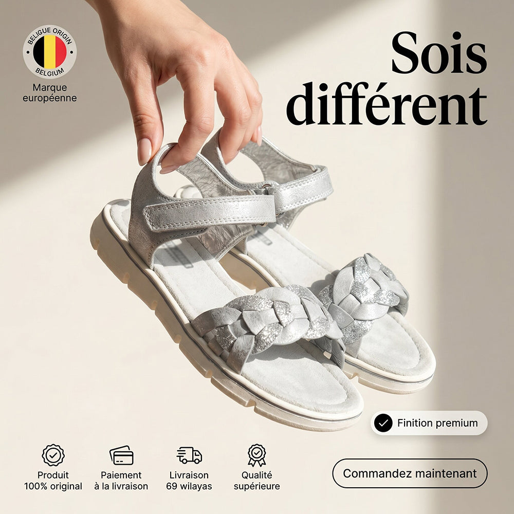 Safety Jogger Kids Sandales Enfant Silver - 613991-SIL