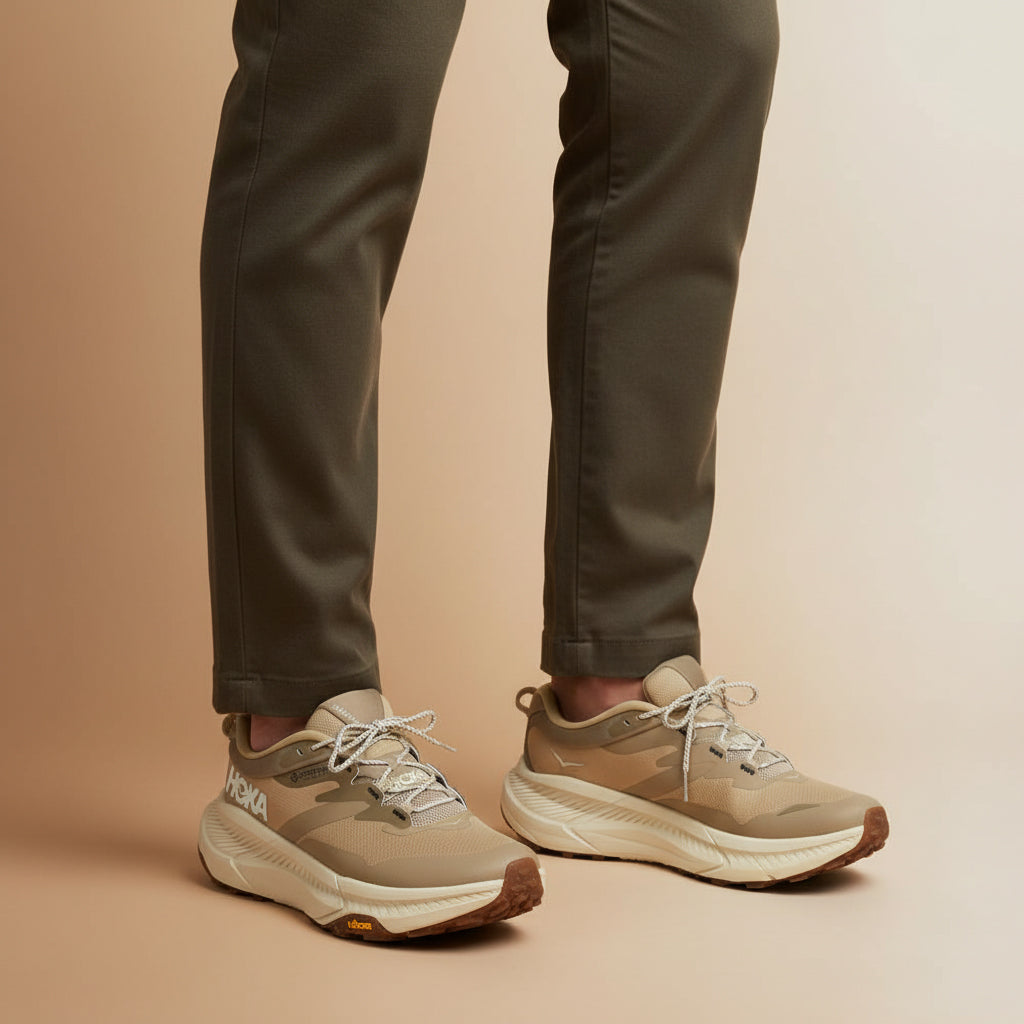 HOKA Transport GORE-TEX Dune Eggnog Sneakers - 1133958-DEGG