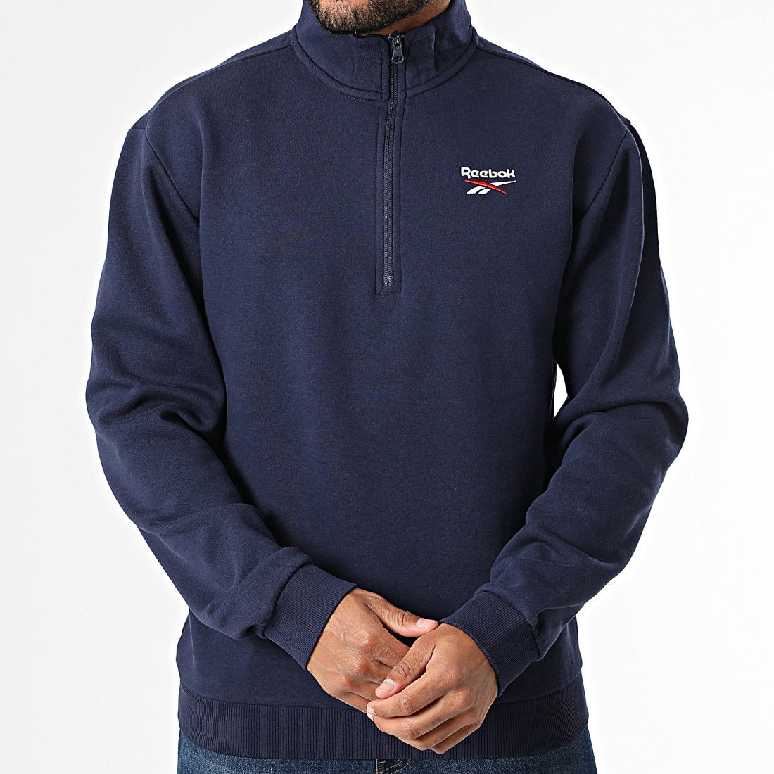 Sweat Col Zippé REEBOK - 100202890