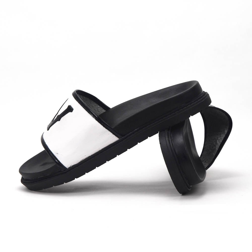 CLAQUETTS POUR HOMME - LV-01-BLANC