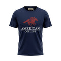 American College t-shirt pour Homme - TS260103-NAVY/BORD