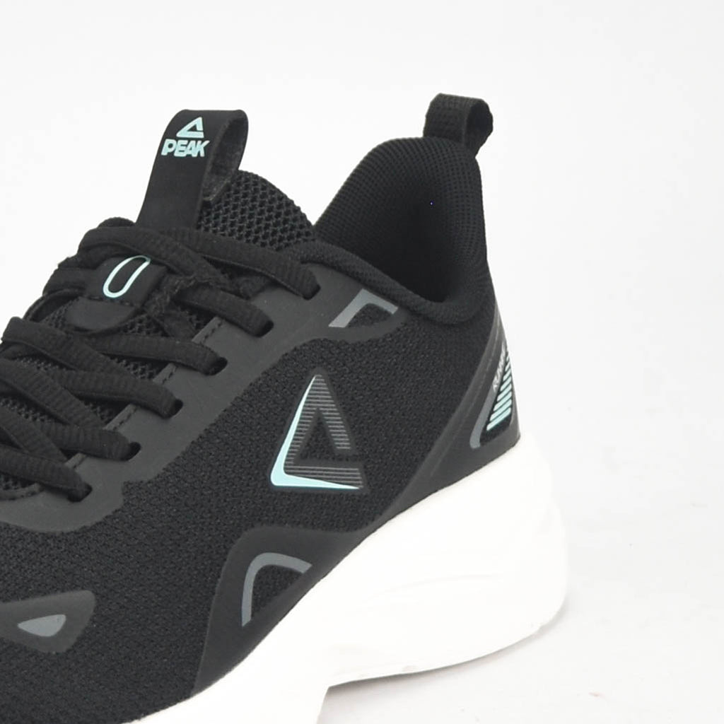 Peak Taichi Running Shoes Black/White - EX251178H-Z497