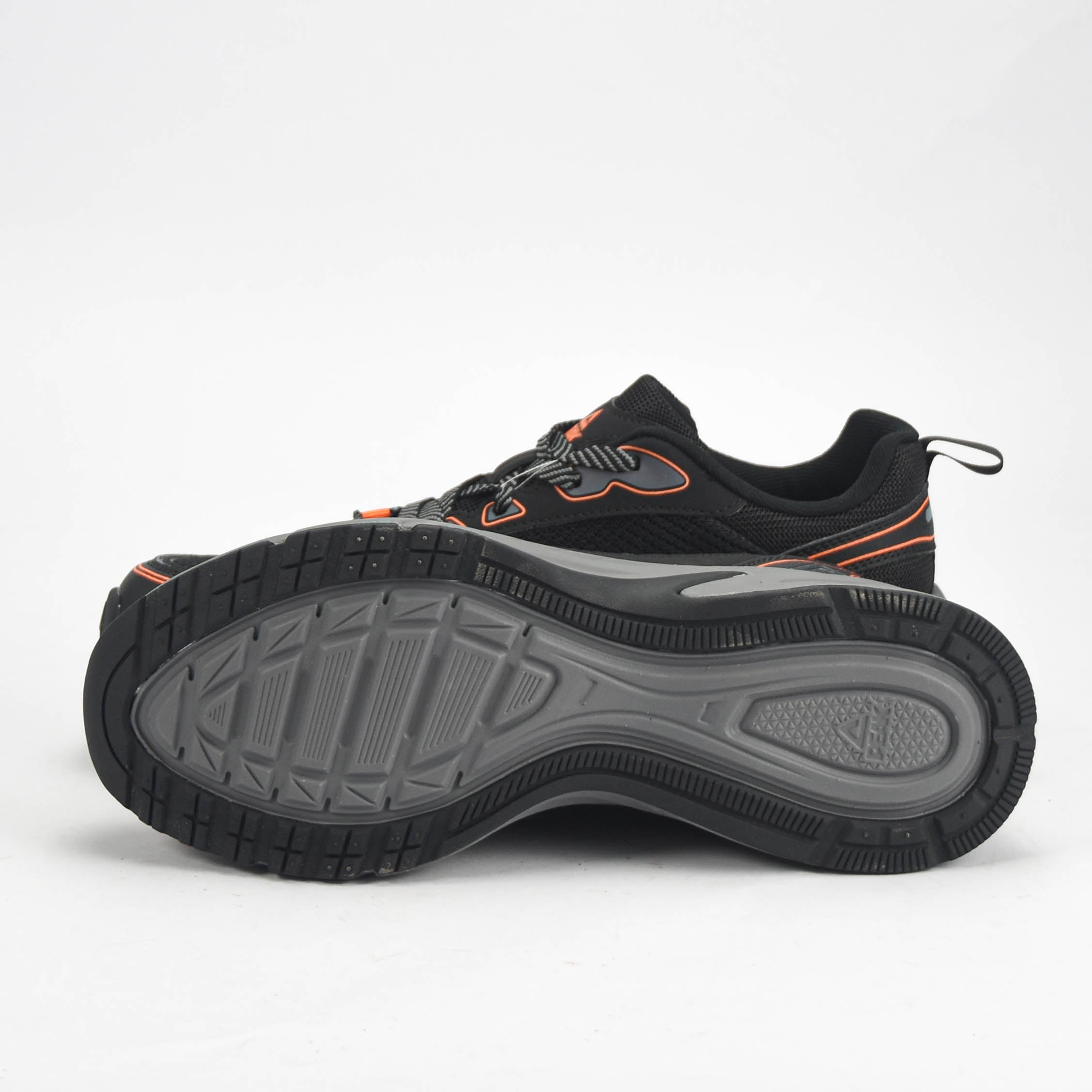 Peak Sports Shoes Black/Paloma Gray/Orange - E49137E-204R