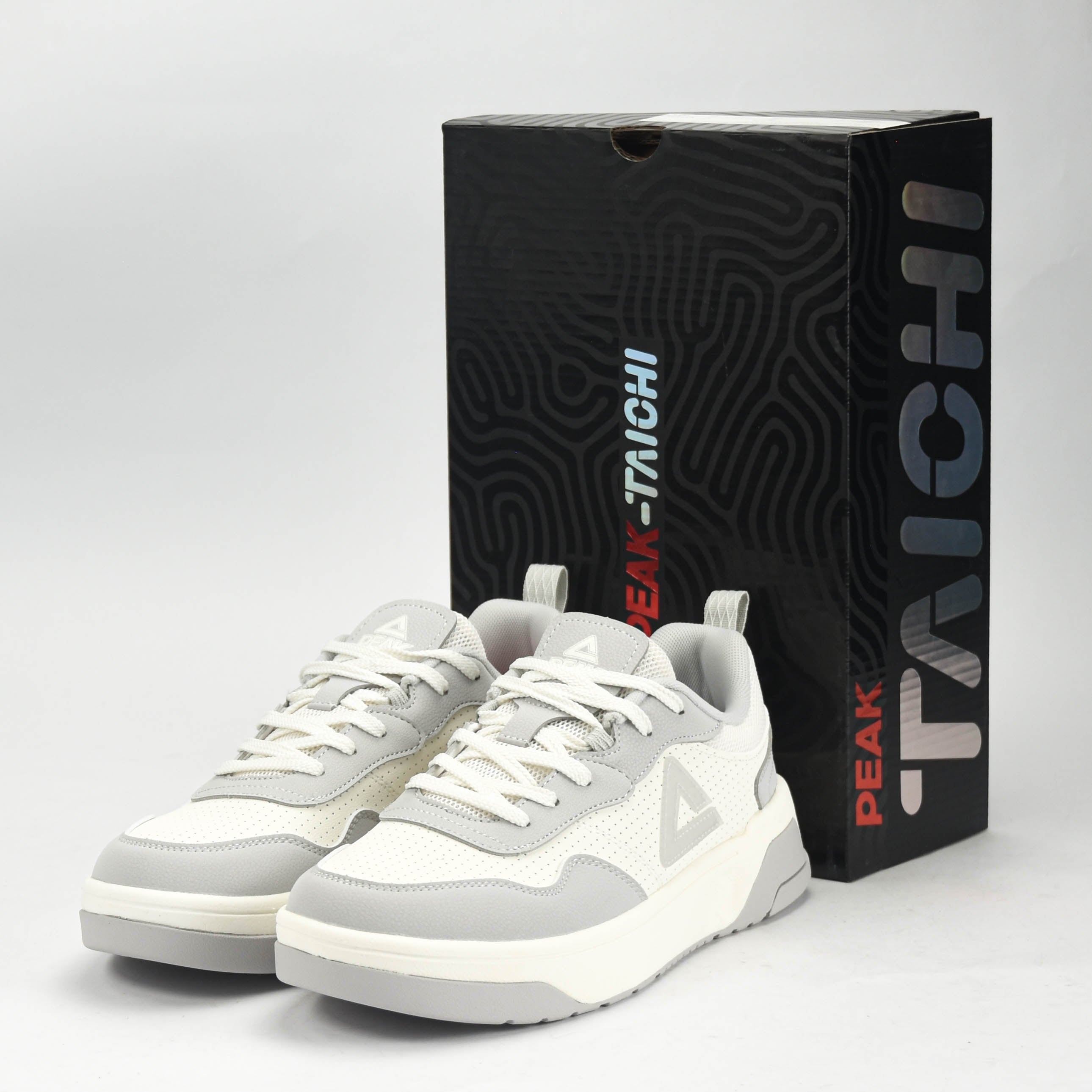 Peak Casual Shoes White/Grey - EXT52367B-Z500