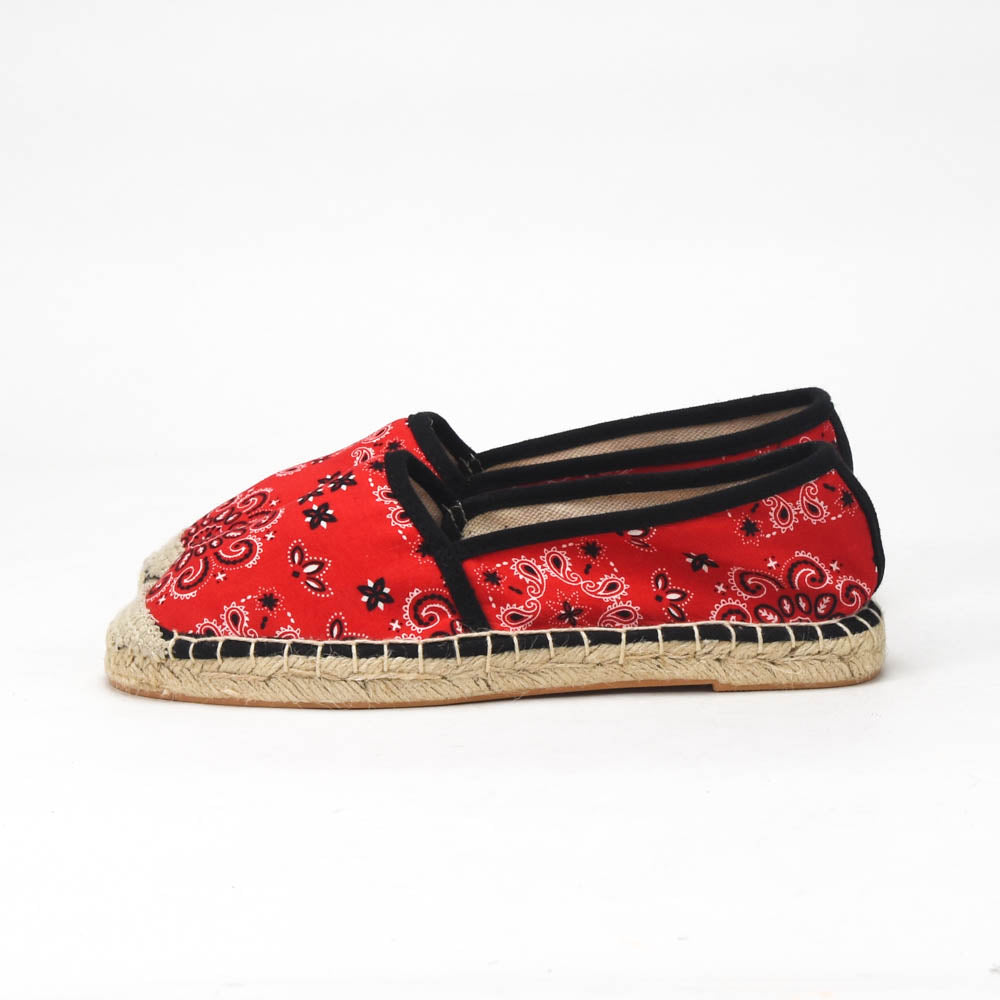 ANDRÉ ESPADRILLES FEMME HADRIANA TEXTILE ROUGE - 52357781602