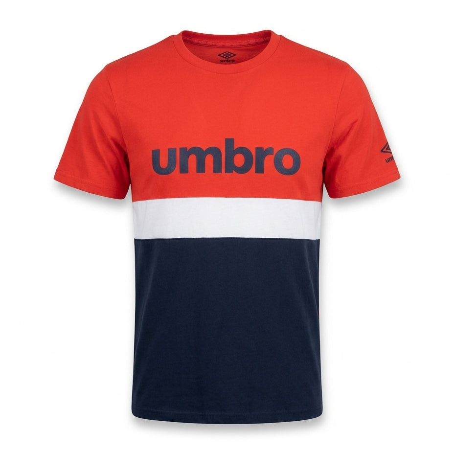 UMBRO T-SHIRTS ORIGINAL HOMME ROUGE COTON - UAA241M007-005