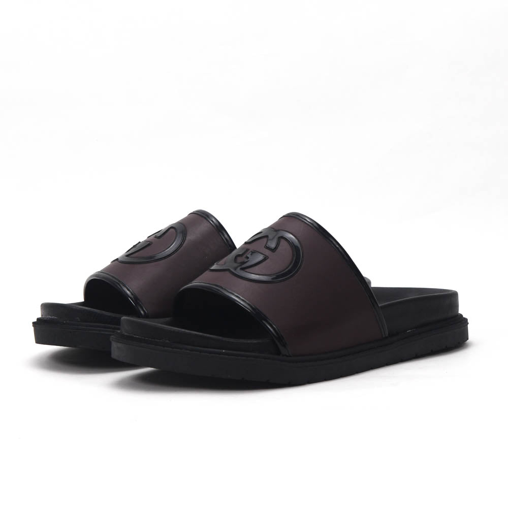 CLAQUETTS POUR HOMME - G-03-MARRON