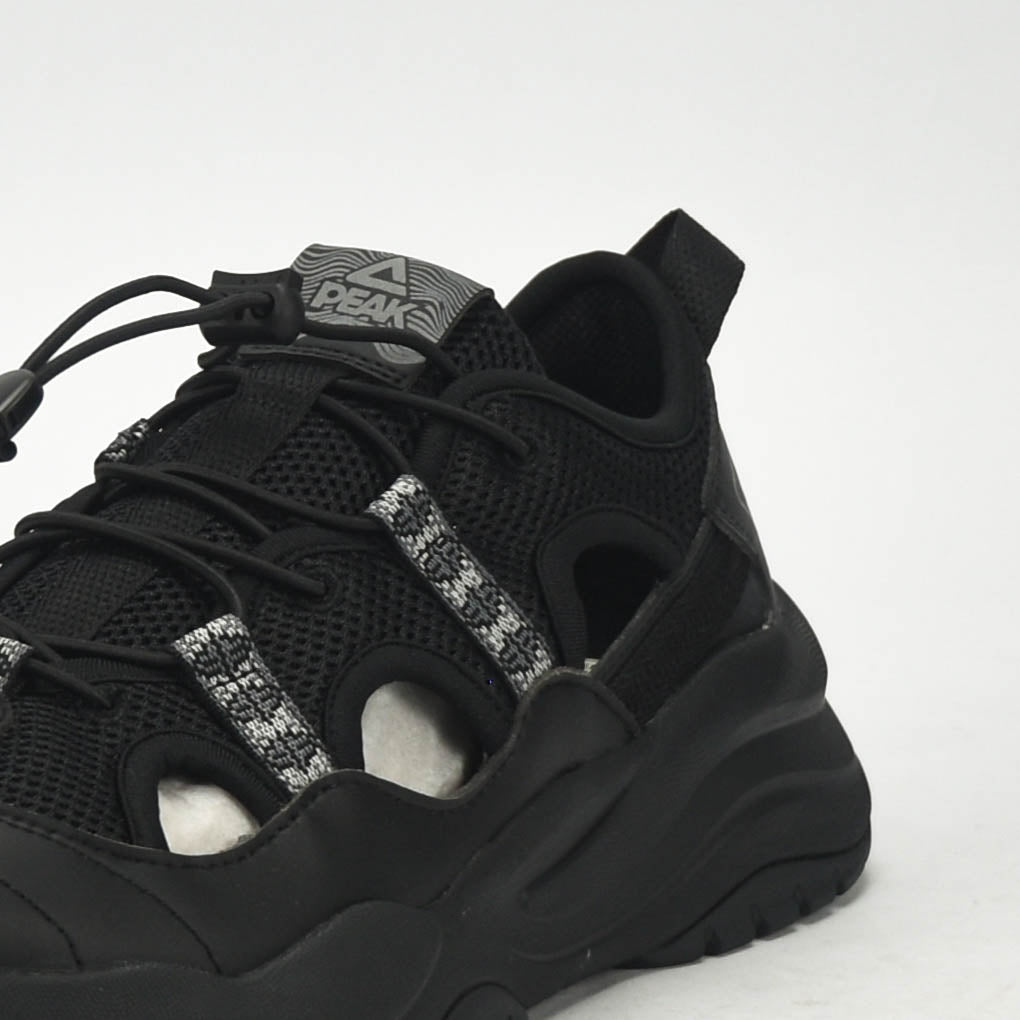 Peak Taichi Sports Shoes All Black - EXT52381L-Y291