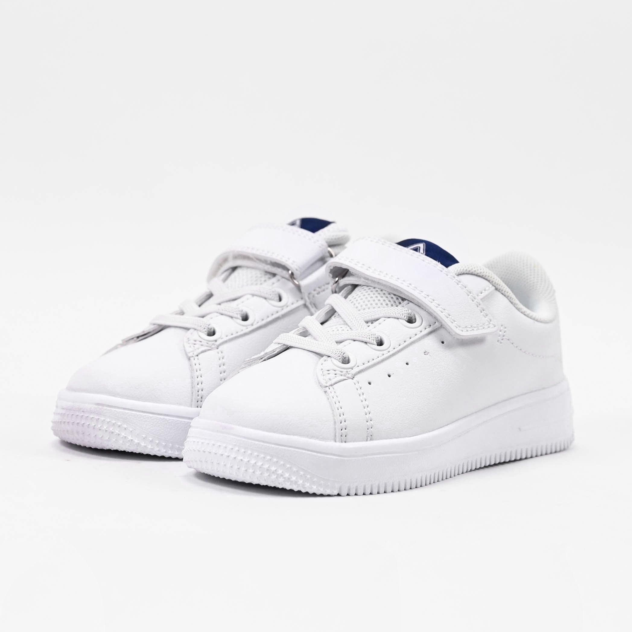 Peak Kids Casual Shoes White Navy - EK3902B-1030