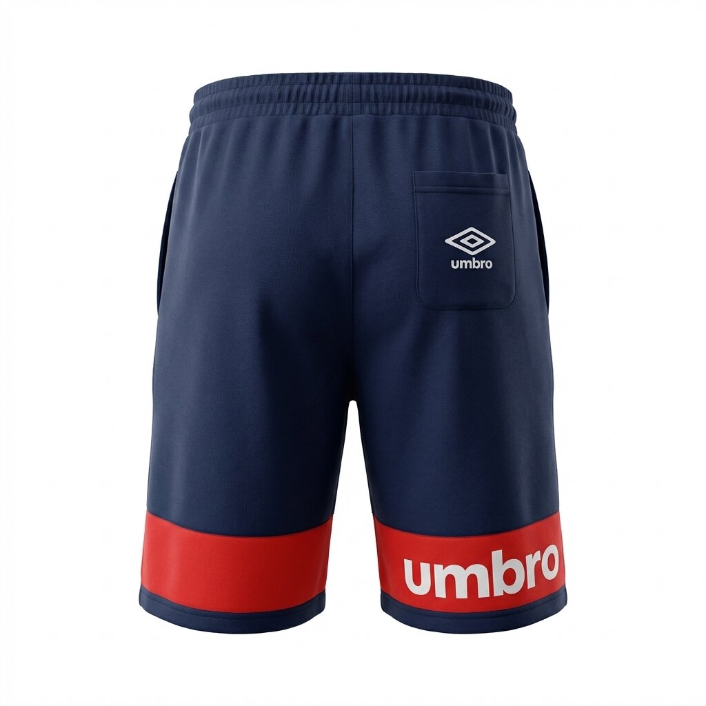 UMBRO SHORT LIFESTYLE HOMME COTON BLEU - UAA241M105-002