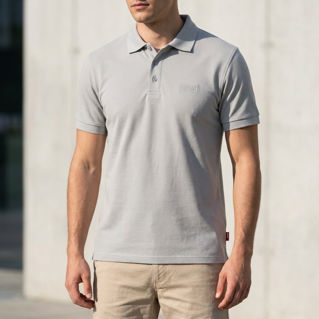 DEPART POLO - G23-003391-GREY08